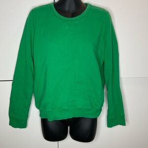 APC Rue Madame Paris Kelly Green Sweatshirt Sz Small A.P.C.